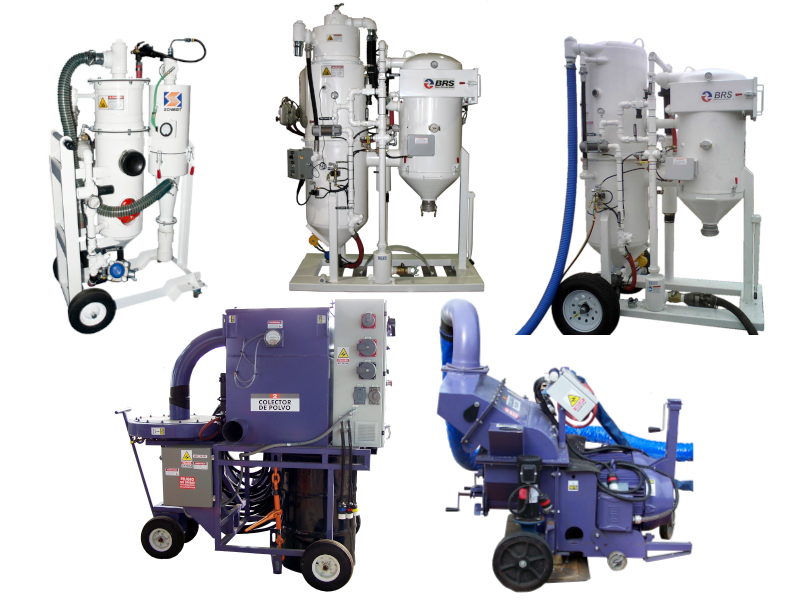 Instalación de Dos Máquinas Granalladoras Automáticas Portátiles y Tres Tolvas de Granallado con Recolección Automática – Ecopetrol Colombia
