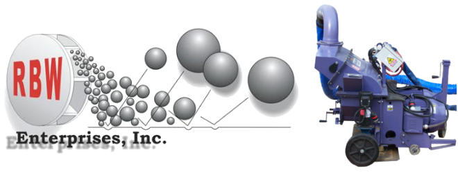 Logo Maquina Granalladora Automática Portátil - RBW.
